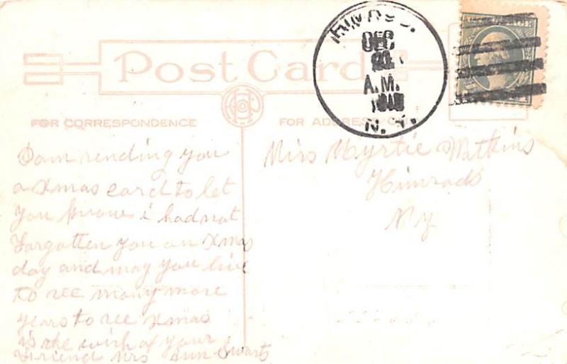 Santa Claus  stains on front