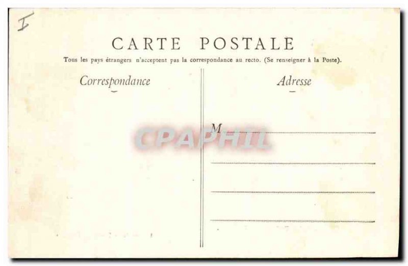 Old Postcard Angers Courthouse