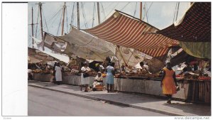 Willemstad, Netherlands West Indies; Floating Market , 50-60s