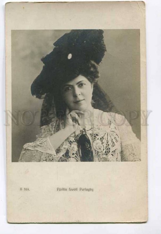 3048244 Furftin Uwoff PARLAGHY Opera Star old PHOTO