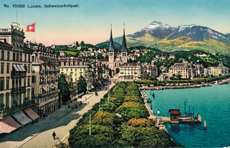 Switzerland Luzern Schweizerhofquai 03.18