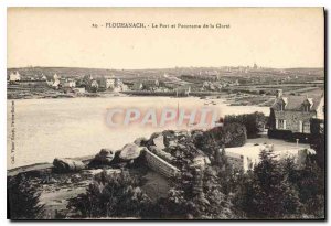 Postcard Old Ploumanach port and Panorama of Clarity
