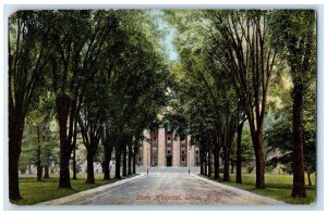 c1910's State Hospital Building Utica New York NY Unposted Antique Postcard