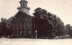 J88/ Angola Indiana RPPC Postcard c1940s Court Hosue Building  92