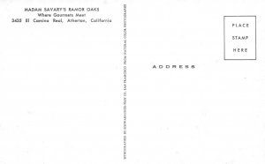 Atherton, California - The Ramor Oaks Restaurant - c1950