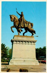 Monuments Saint Francis Of Assisi Satue Jewel Box Garden Forest Park St Louis...