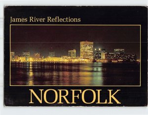 M-151878 James River Reflections Norfolk Virginia USA