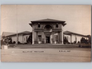 c1915 Philippines Pavilion PPIE Panama Pacific San Francisco California CA RPPC