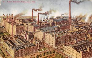 Pabst Brewery Milwaukee, Wis, USA Brewery 1911 