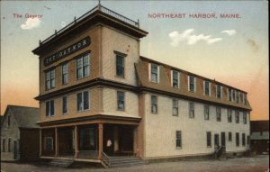 Northeast Harbor Maine ME The Gaynor Hotel c1910 Vintage Postcard