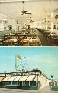 Ocean City NJ, Serving Fine Foods SIMM's Restaurant Boardwalk, Vintage Postcard