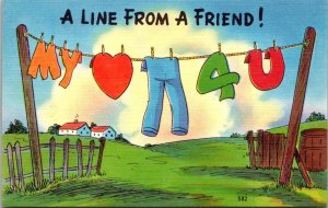 Humour A Line From A Friend