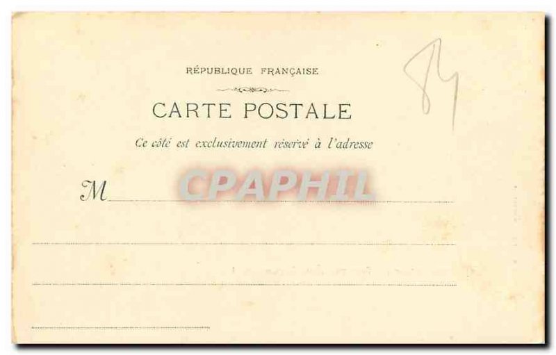 Old Postcard The Orange Theater Inside view