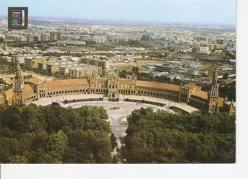 Postal 026554 : Plaza de Espa?, Sevilla