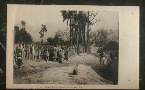 Mint Vietnam  Real Picture Postcard RPPC White Mia Tzuz Ethnic Group