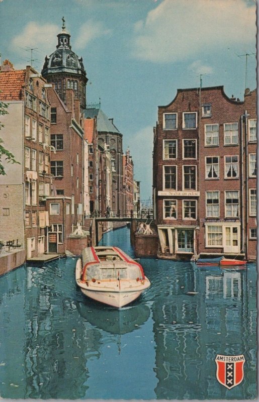 Netherlands Postcard - Amsterdam - The Little Lock  RS31427