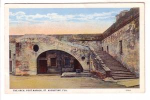 The Arch Fort Marion, St Augustine, Florida, W J Harris