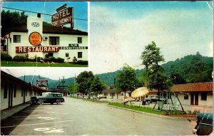 Postcard MOTEL SCENE Wheeling West Virginia WV AL6729