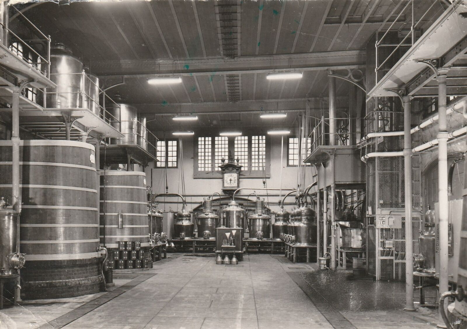 Vintage Postcard Jumbo France LA Benedictine Fecamp Laboratory With