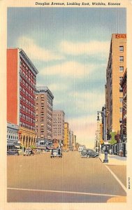 Douglas Avenue, looking east Wichita Kansas  