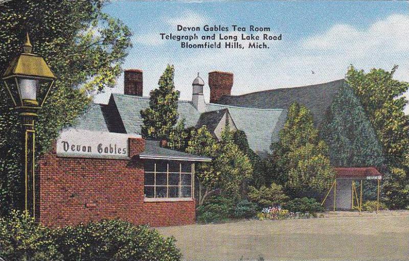 Michigan Bloomfield Hills Devon Gables Tea Room Telegraph