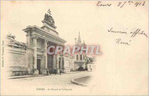 Postcard Old Tours of Archeveche Portal (Card 1900)