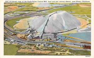 Eagle Picher Central Mill Lead Zinc Mining Miami Oklahoma postcard