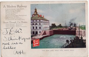 12584 Soo Line, A Modern Railway & Sault Ste Marie Canal 1905