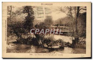 Old Postcard In Limousin Glane