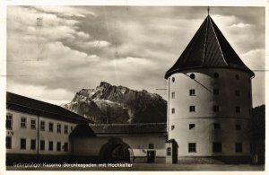 CPA AK Kasernen BERCHTESGADEN STRUB mit Hochkalter GERMANY (869931)