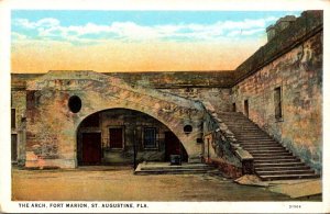 Florida St Augustine Fort Marion The Arch Curteich