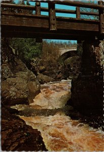 Falls on the Temperance River Tofte Minnesota Postcard PC474