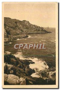 Old Postcard La Douce France Raz de Sein Finistere The Spur view of the Bay o...