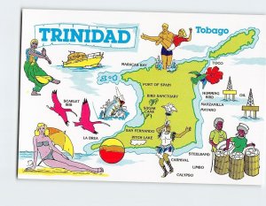 Postcard Trinidad Island, Trinidad and Tobago
