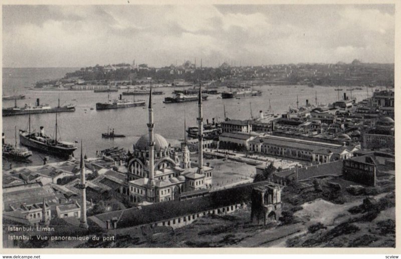 ISTANBUL , Turkey , 1910-30s Liman