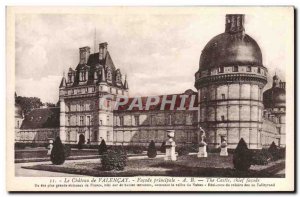 Old Postcard Chateau De Valencay main Facade