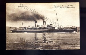 f2503 - IOMSPC Ferry - Snaefell - postcard