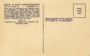 SC - Columbia. Ship A-Hoy Restaurant