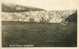 Waco Alaska Wesley Andrews C-1910 Taku Glacier RPPC Photo Postcard 21-10858