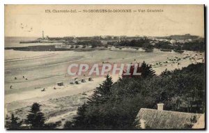 Old Postcard Charente Inf St Georges de Didonne View Generate