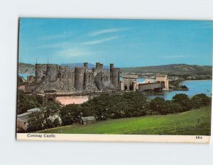 Postcard Conway Castle, Conwy, Wales