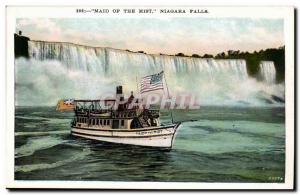 USA Old Postcard Maid of the Mist Niagara Falls Canada