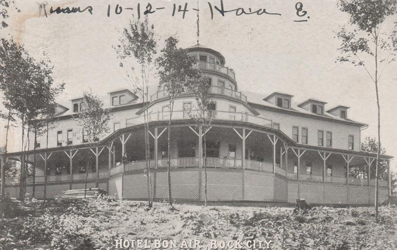 Hotel Bon Air Rock City Park, Olean NY, New York pm 1906 UDB