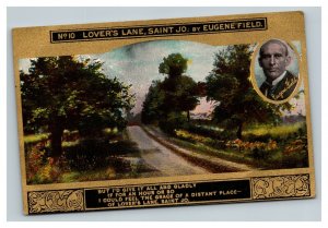 Vintage 1910's Postcard - Eugene Field Lover's Lane St. Joseph Missouri