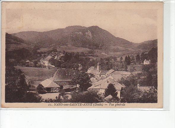 NANS SOUS SAINTE ANNE - Vue générale - très bon état