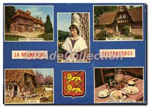 Modern Postcard Normandy Picturesque