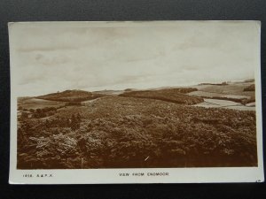 Cumbria Kendal Oxenholme VIEW FROM ENDMOOR - Old RP Postcard by A.&.P.K. 1456