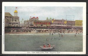 New Jersey, Atlantic City - Steel Pier - Undivided - [NJ-106]