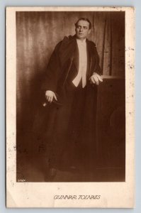 Gunnar Tolnaes 俳優 RPC ポストカード Karl Schenker Ross Verlag Berlin 1910s-
