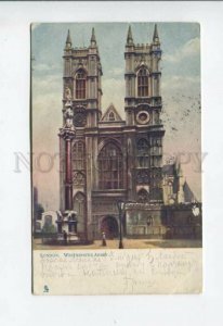 3155848 UK LONDON Westminster Abbey Vintage TUCK postcard